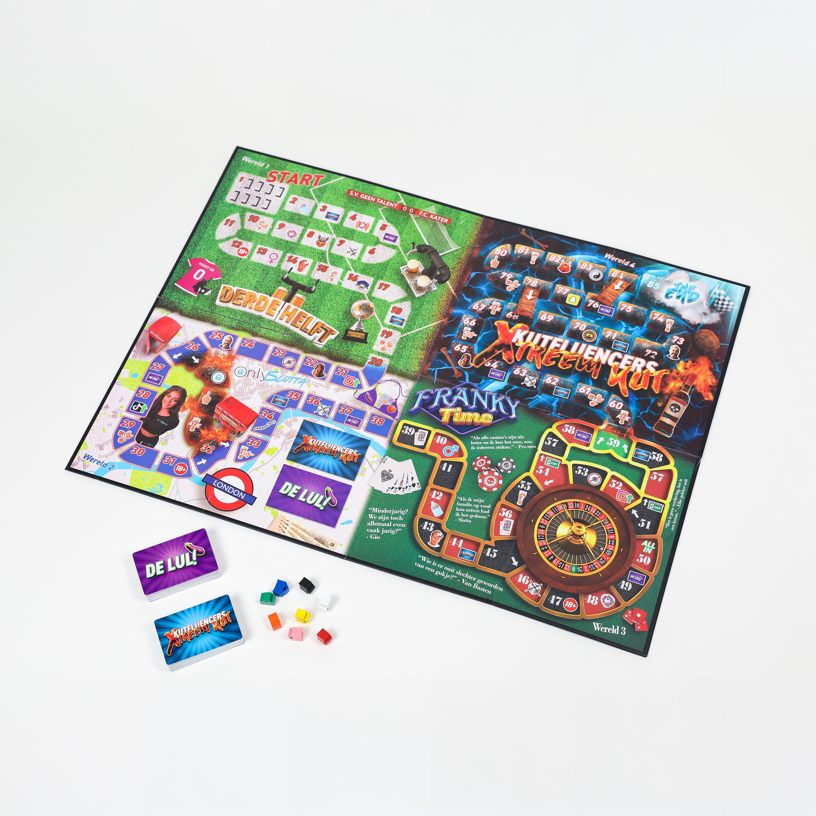 K*TFLUENCERS: HET BORDSPEL