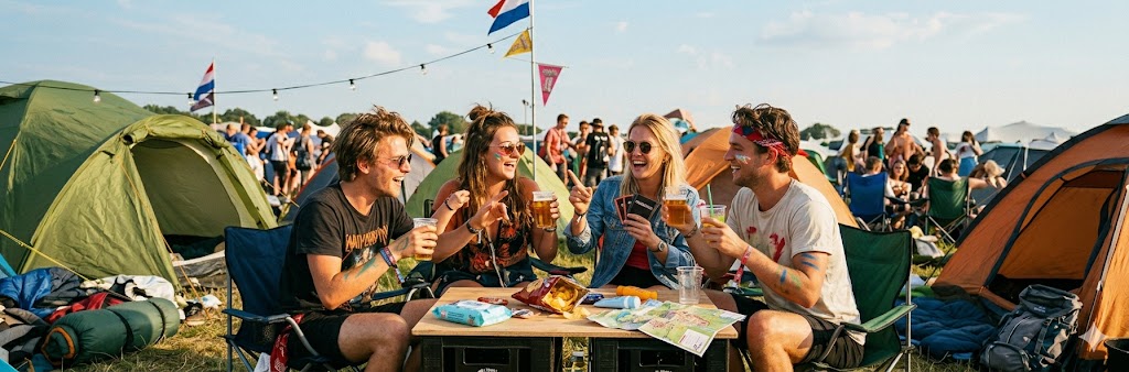De beste indrinkspellen voor het festivalseizoen: zo begin je de dag (en overleef je de camping) goed!