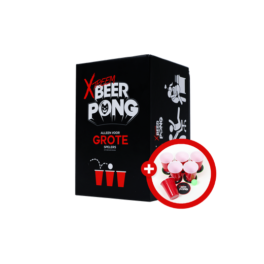 XTREEM BEERPONG: Drankspel met 24 Cups en 6 Ballen