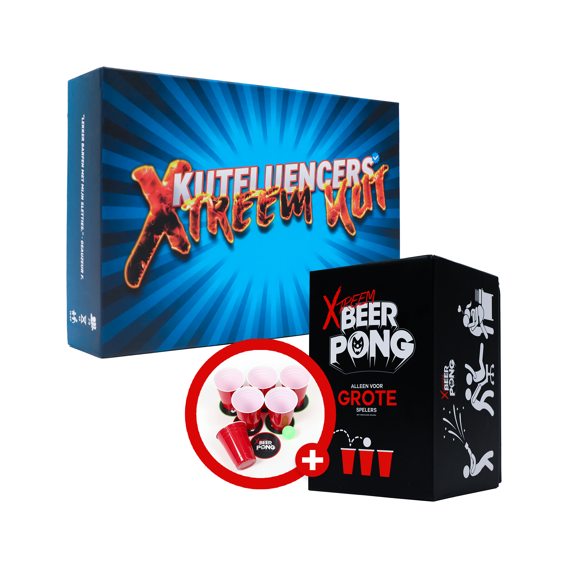 XTREEM BEERPONG + K*TFLUENCERS - bundel