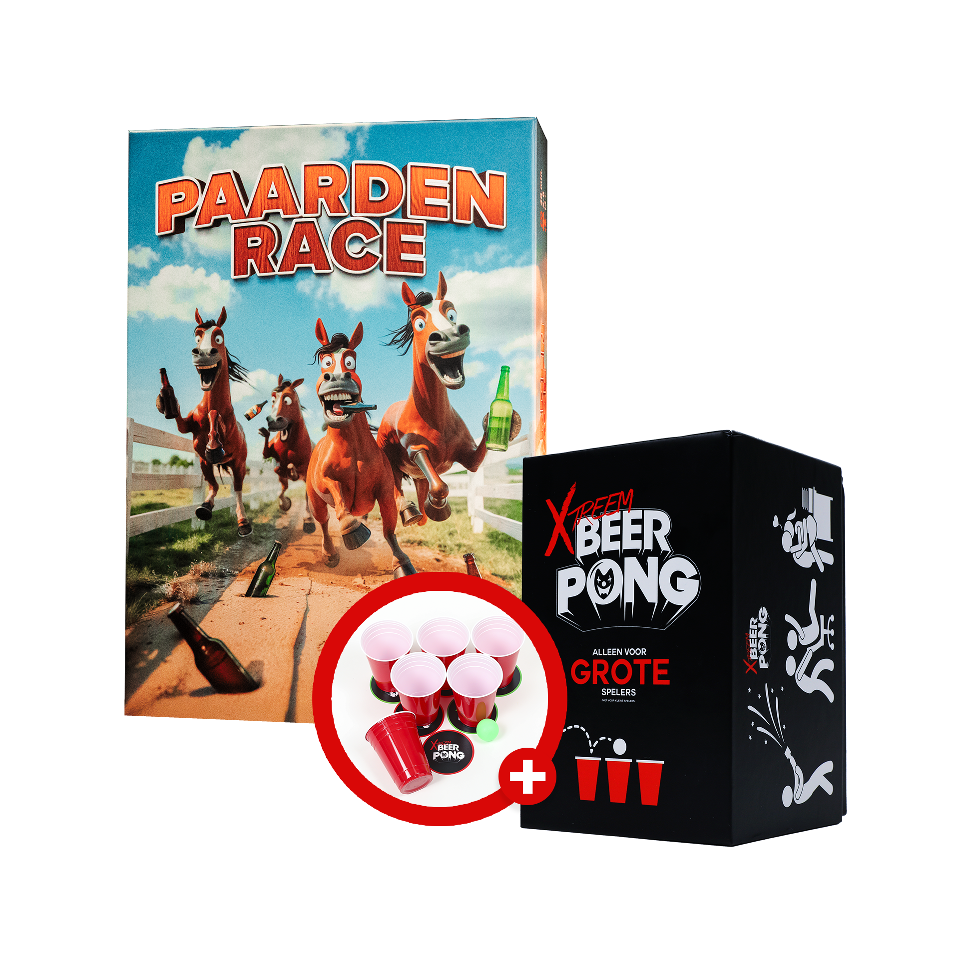 PAARDENRACE + XTREEM BEER PONG - Bundel