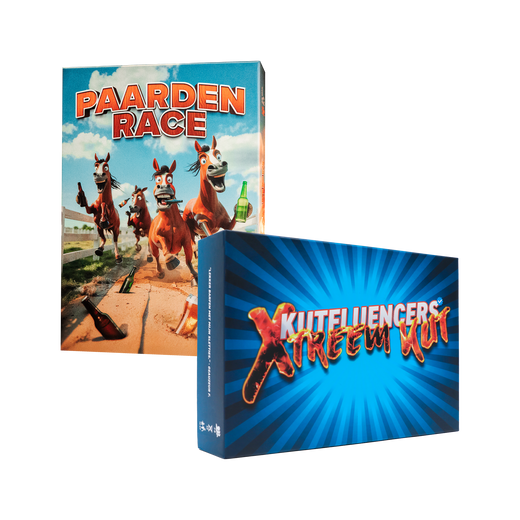KUTFLUENCERS + PAARDENRACE: Drankspel Bundel