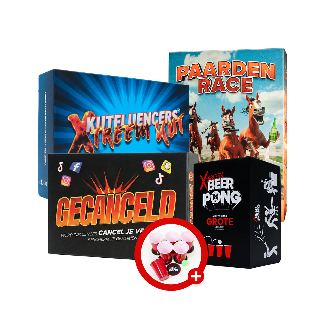 Kutfluencers, Paardenrace, Gecanceld en Xtreem Beerpong
