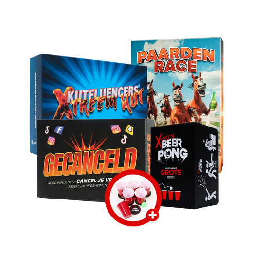 COMPLEET SPELLENPAKKET: 4 Extreme Spellen