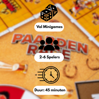 PAARDENRACE: HET DRANKSPEL